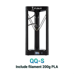 2019 FLSUN QQ-S High speed Delta 3D Printer, Large Print Size 255*360mm kossel 3d-Printer auto-leveling touch screen Wifi module