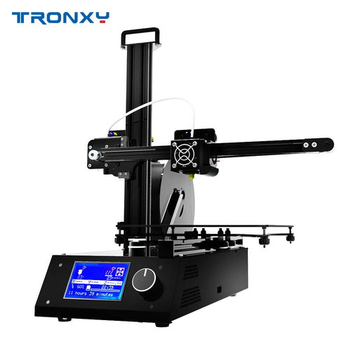 Tronxy High Precision 3D Printer Desktop Machine Kit with MK3 LCD Screen Printing Size 220*220*220mm with10m Testing Filament