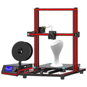 Tronxy X3S 3D Printer 3-Steps Installation Dual Z Screws Double Fans 330 * 330 * 420mm Print Size