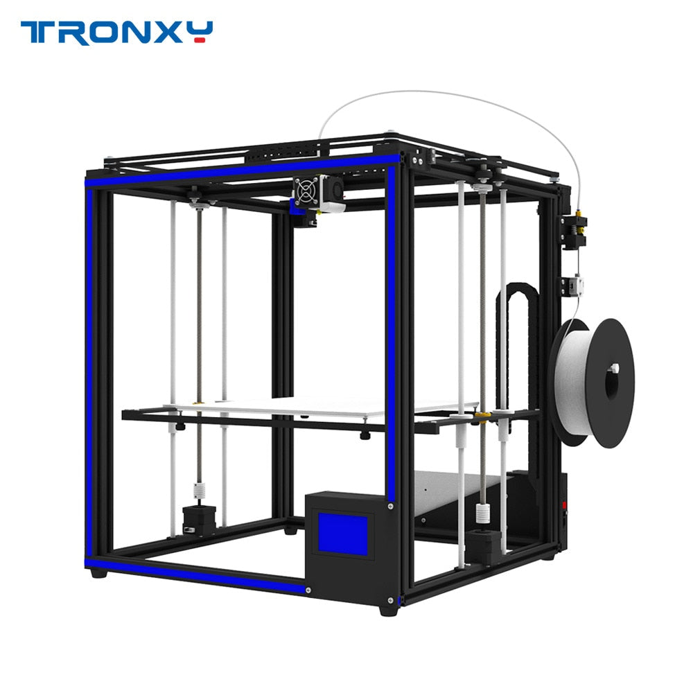 Tronxy 3D Printer DIY Kit with Heatbed Touch Screen Support Auto Leveling Resume Printing Filament Run Out Detection