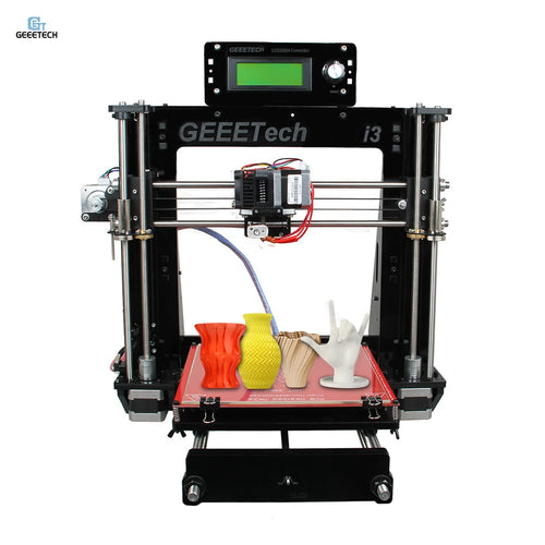 Geeetech Acrylic I3 Pro B Acrylic Frame 3D Printer Unassembled 3D Printer with 0.3mm Nozzle DIY Kit