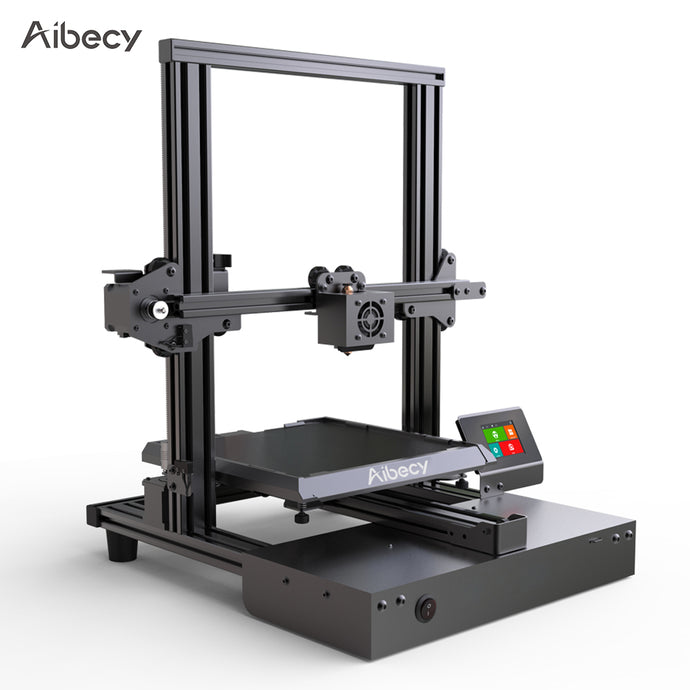 Aibecy X3 3D Printer DIY Kit Auto Leveling Resume Printing with 2.4 Inch Color Touch Screen Supports Multiple Languages
