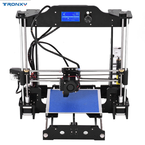 High Precision 3D Printer Desktop 3D Printer Kits DIY Self Assembly LCD12864 Screen Acrylic Frame i3 with TF Card