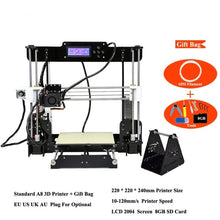 Load image into Gallery viewer, 3D Printer Anet A8 High Precision Desktop 3D Printer DIY Kits i3 MK8 Extruder Nozzle LCD Screen with 8GB SD Card