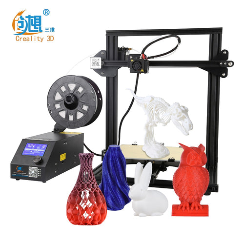 CREALITY 3D CR-10 Mini Semi Assembled Aluminum 3D Printer Kit Printing Size 300*220*300mm Resume Printing Power Off Function