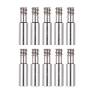 Creality 3D Stainless Steel Heat Break Nozzle Throat M6 * 28mm for 3D Printer Extruder Hot End 1.75mm Filament