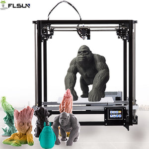 Flsun 3D Printer Large Printing Size 260*260*350mm DIY 3d Printer Kit With Auto Level Heated Bed Touch Screen