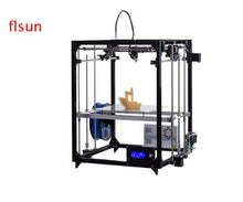 Load image into Gallery viewer, 2019 NEW 3D Printer Flsun Dual Extruder Large Printing Size 260*260*350mm Auto Leveling Heated Bed TFT Wifi