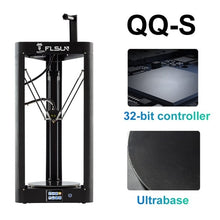Load image into Gallery viewer, 2019 NEW 3D Printer Flsun QQ-S Kossel Auto Level Sensor Lattice HeatBed Pre-assembly Titan Touch Wifi 32bits boad High speed
