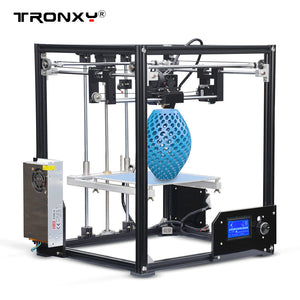 High Precision Tronxy X5 DIY 3D Printer Kits Large Printing Size 210 * 210 * 280mm LCD12864 Screen Metal Frame